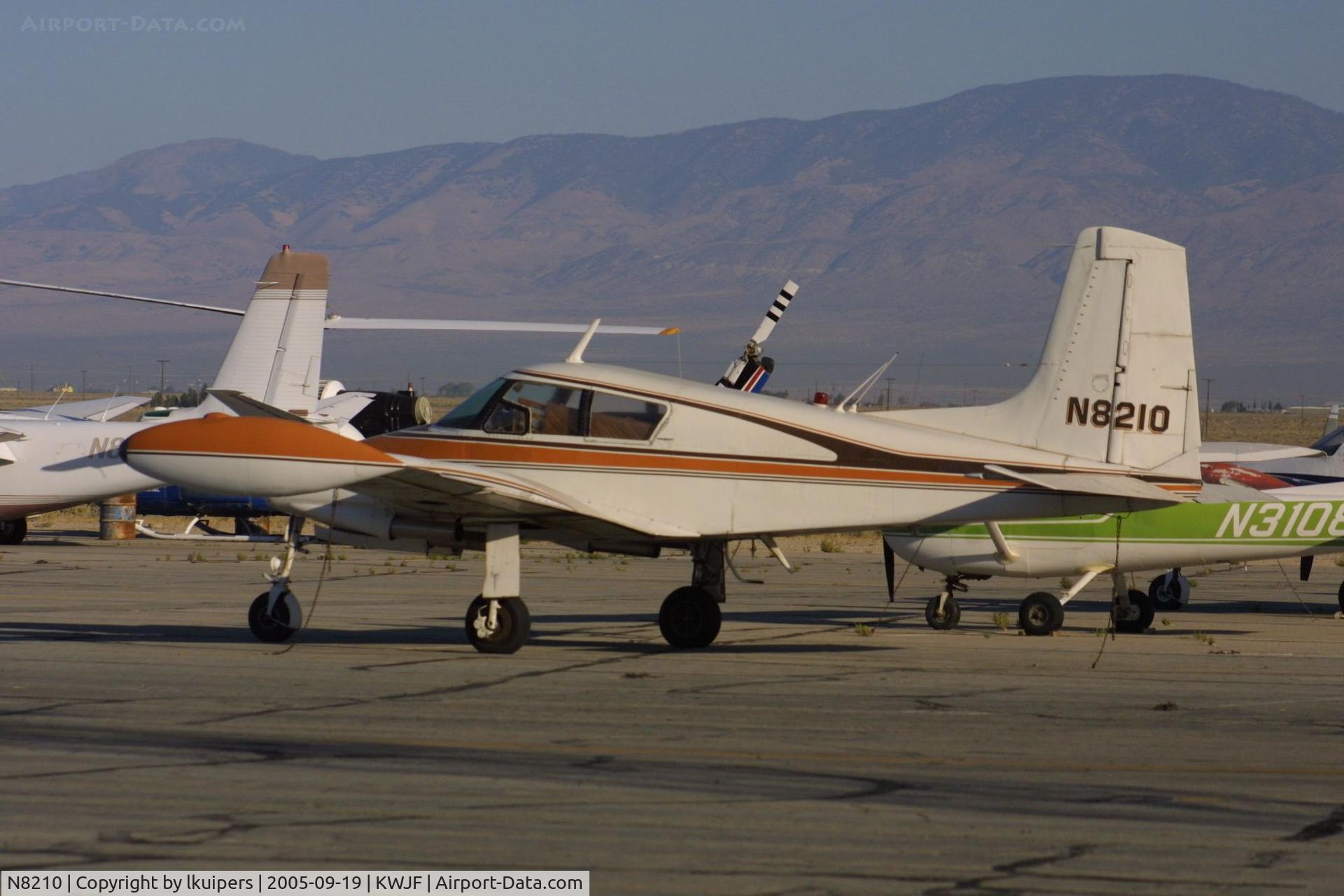 N8210, 1955 Cessna 310 C/N 35172, At the Lancaster Fox airport