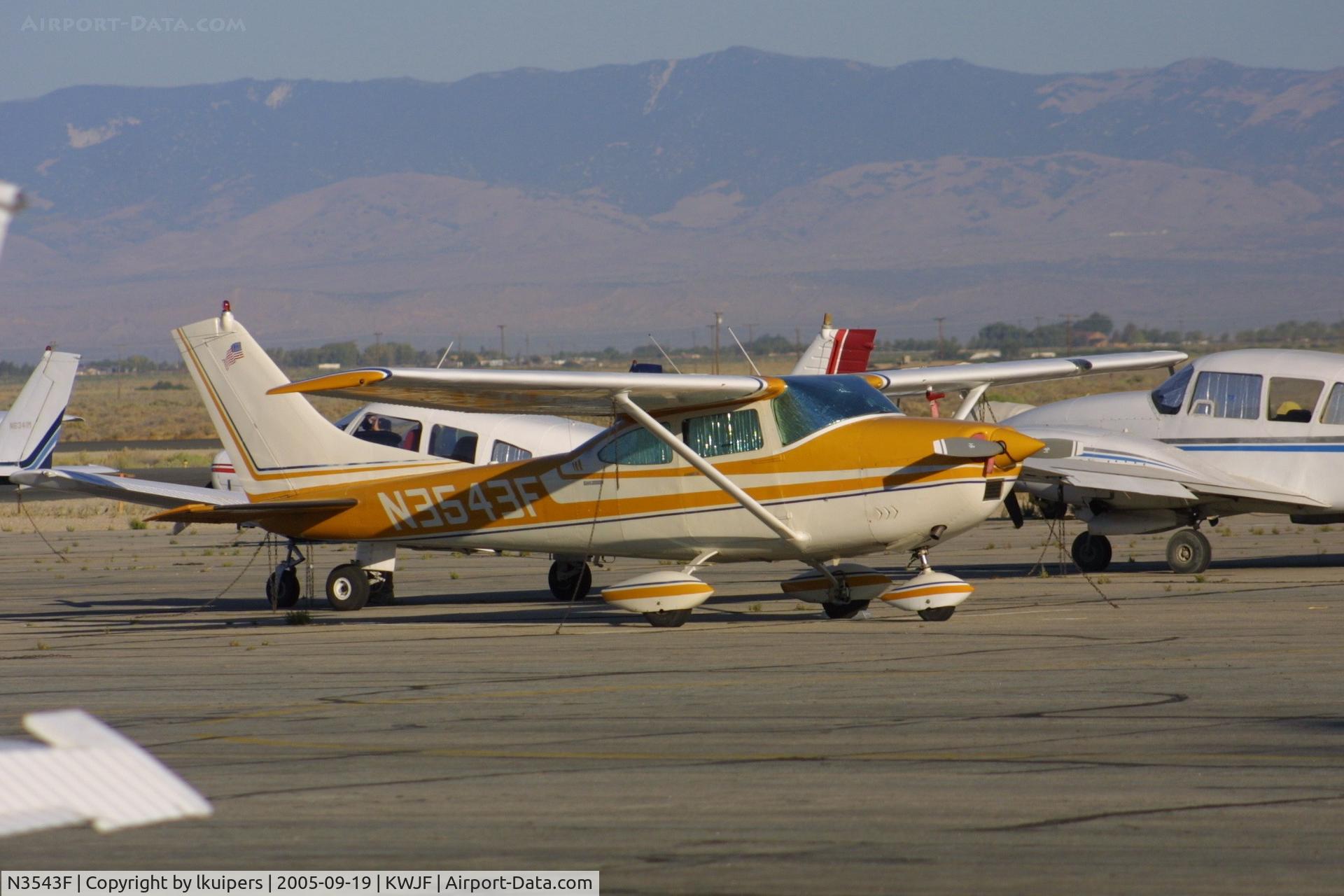 N3543F, 1966 Cessna 182J Skylane C/N 18257543, At Lancaster Fox