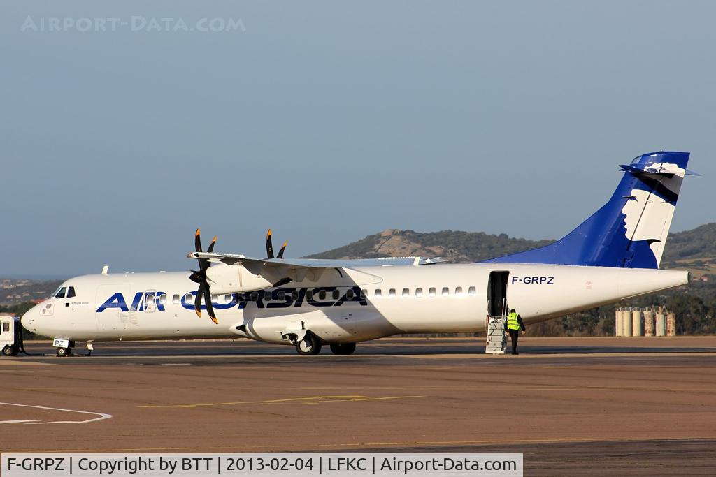 F-GRPZ, 2007 ATR 72-212A C/N 745, Shuttle to Nice LFMN
