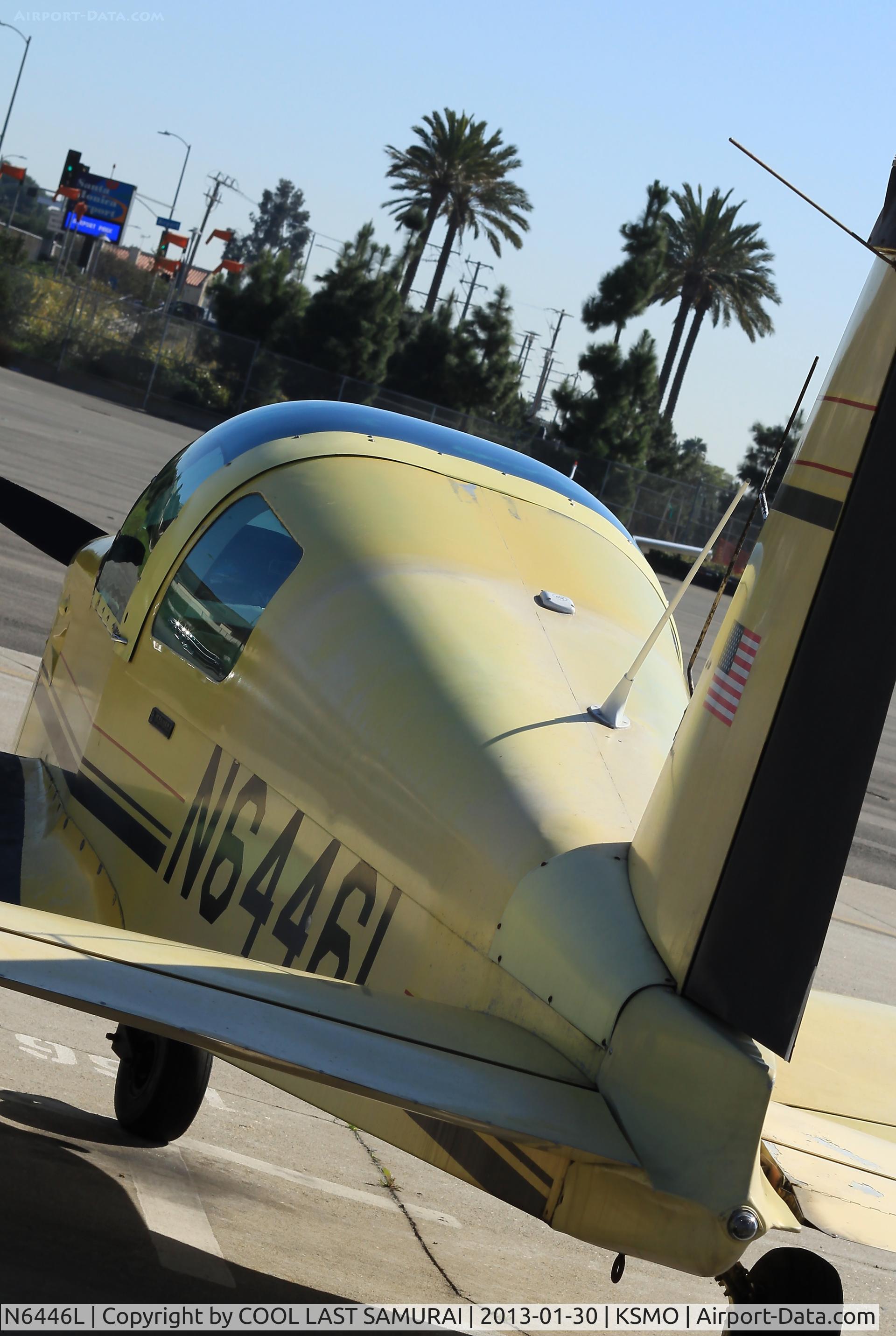 N6446L, 1972 American Aviation AA-1A Trainer C/N AA1A-0446, 46L at the parking spot