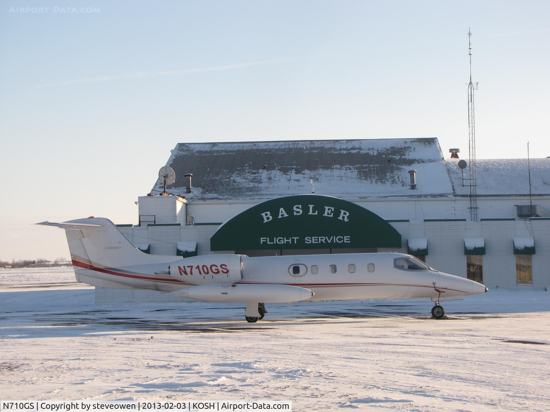 N710GS, 1975 Gates Learjet 35 C/N 032, Basler FBO