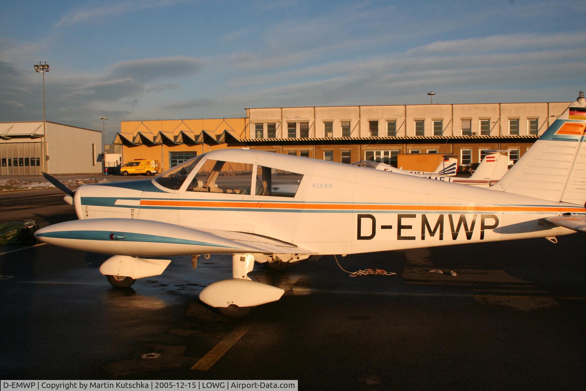 D-EMWP, Piper PA-28-140 Cherokee C C/N 28-26820, D-EMWP at Graz Airport
