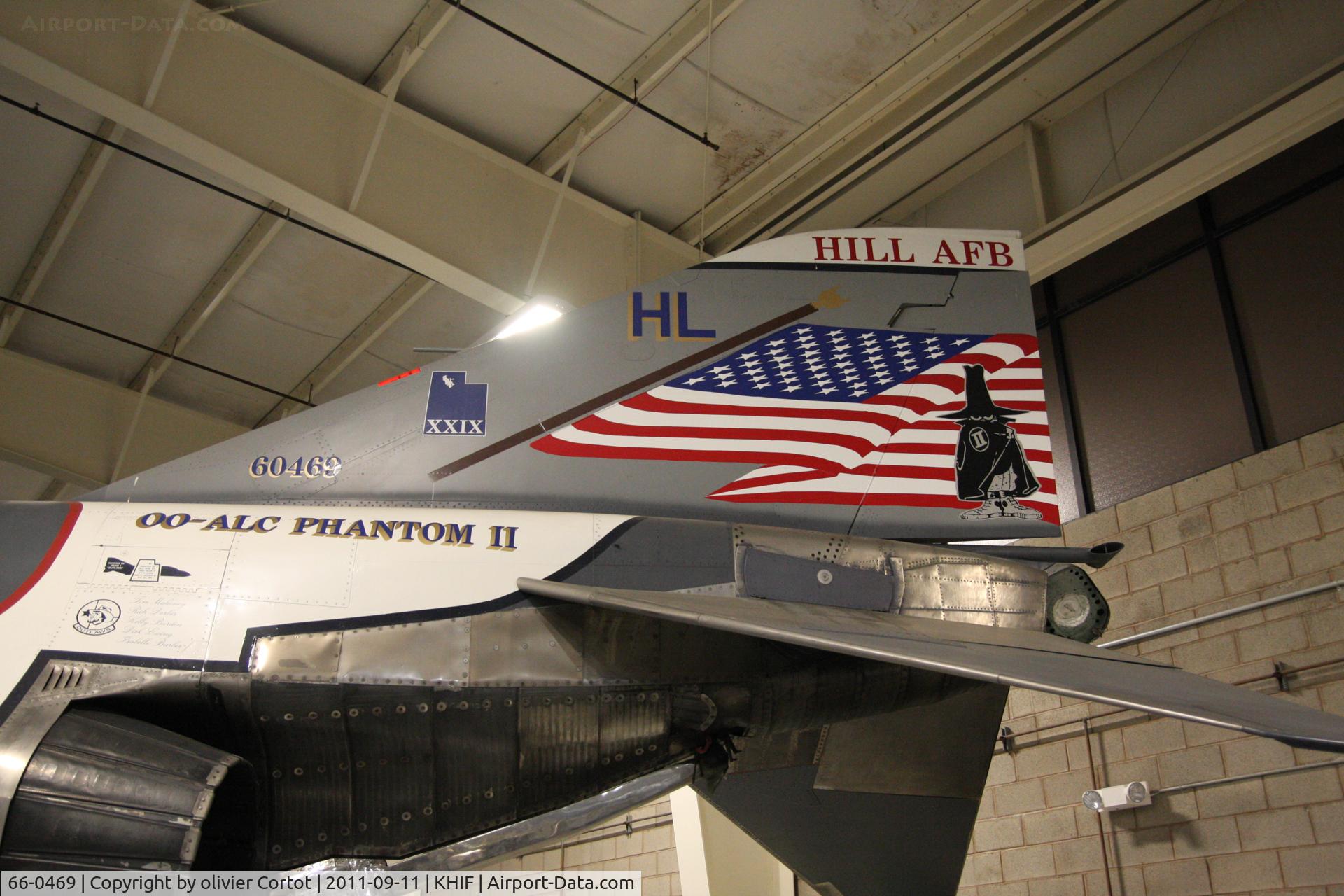 66-0469, 1966 McDonnell RF-4C Phantom II C/N 2632, RF-4C, special markings