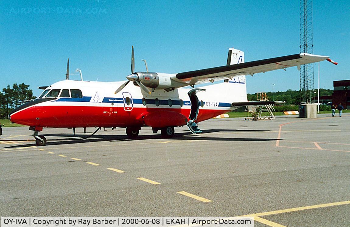 OY-IVA, 1970 Nord N262A-42 C/N 57, OY-IVA   Nord 262A-42 [57] (Danish CAA) Aarhus~OY 08/06/2000