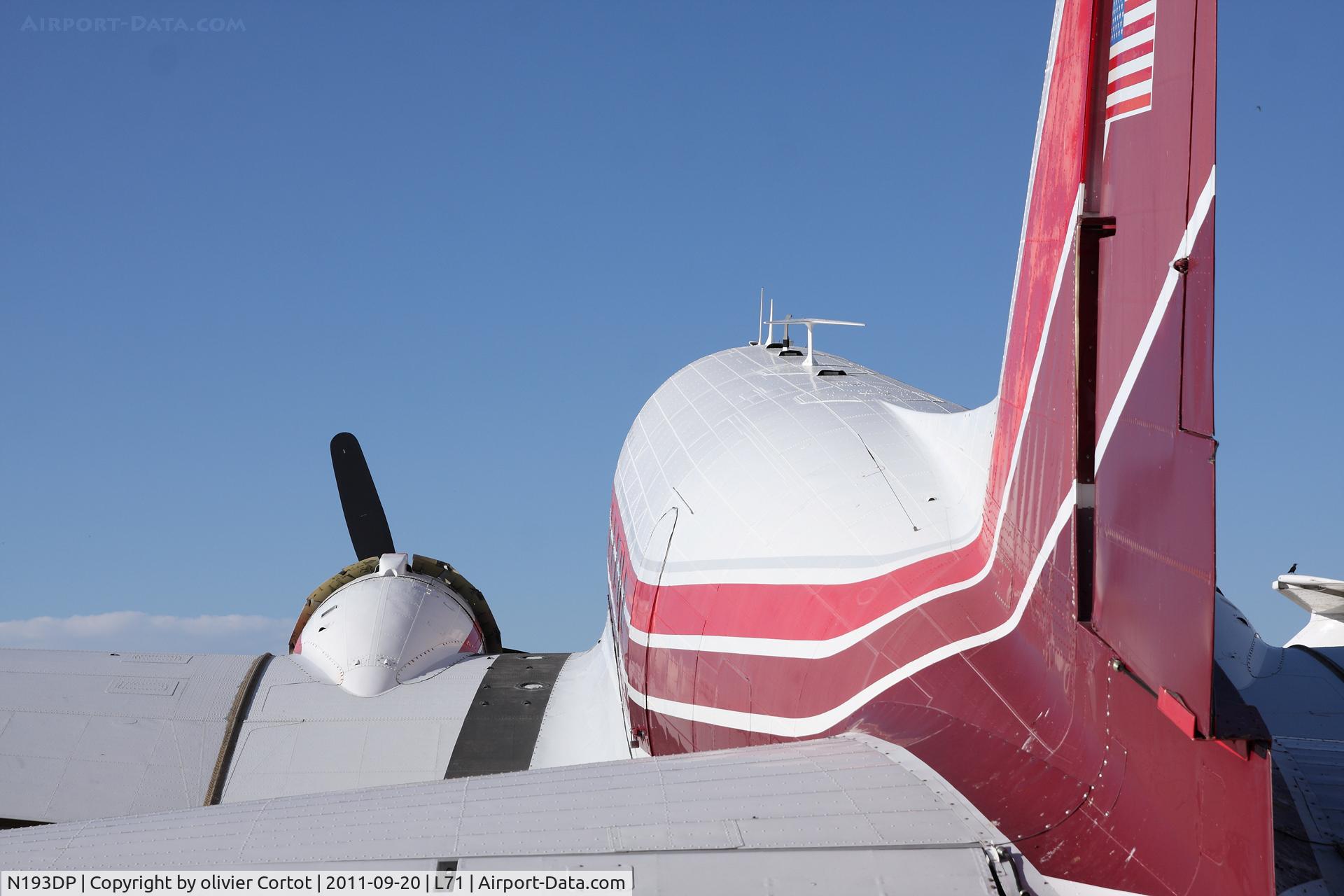N193DP, 1942 Douglas DC3C C/N 4433, nice civilian colours on this DC-3