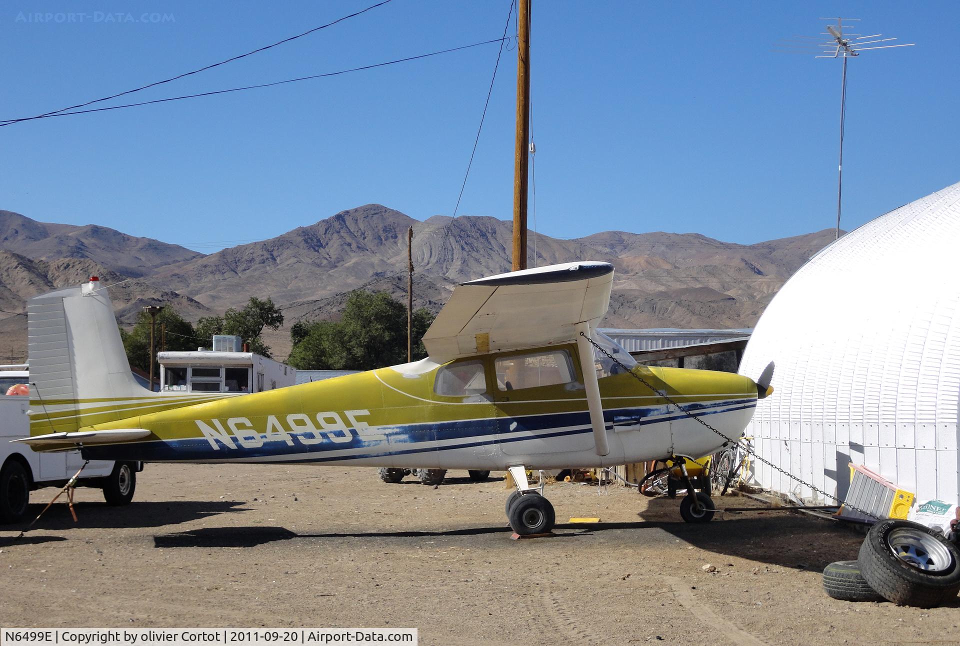 N6499E, 1959 Cessna 172 C/N 46599, Still in Luning, NV