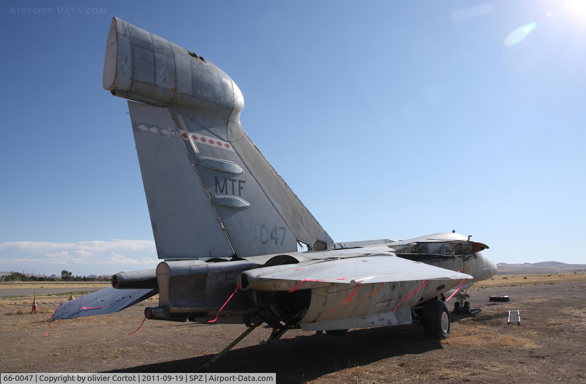 66-0047, 1966 General Dynamics EF-111A Raven C/N EF-08, Under the sun of Nevada