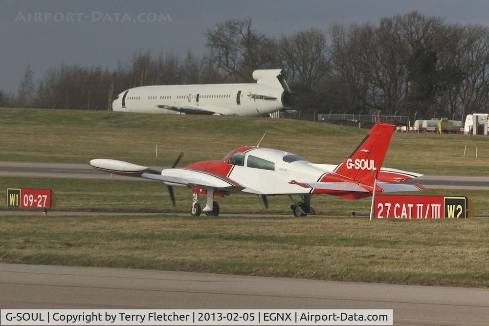 G-SOUL, 1975 Cessna 310R C/N 310R-0140, 1975 Cessna 310R, c/n: 310R-0140 at East Midlands