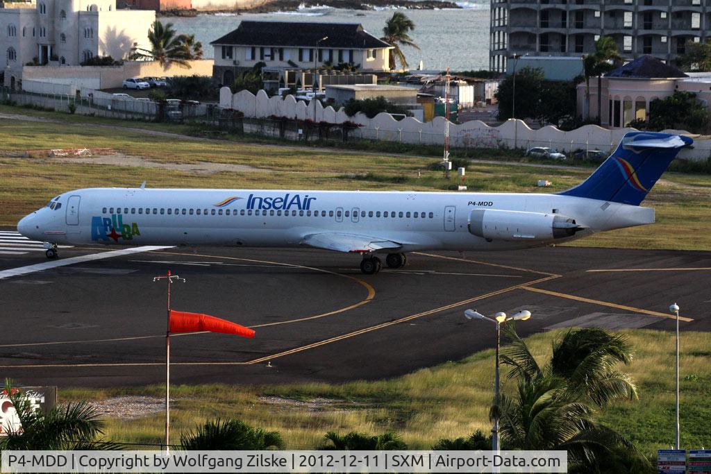 P4-MDD, 1968 Douglas DC-9-31 C/N 47271, From the balcony of the Sonesta Hotel