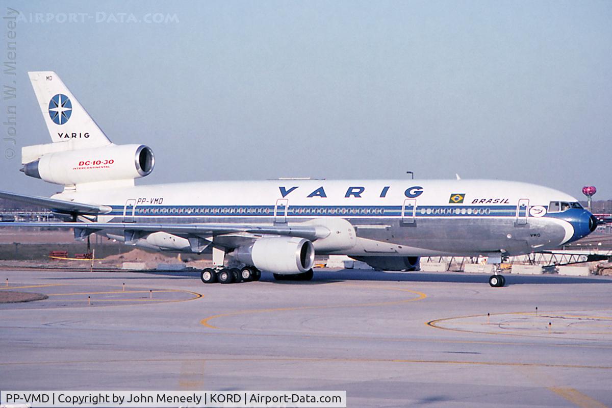 PP-VMD, 1975 McDonnell Douglas DC-10-30 C/N 46916, March 1992