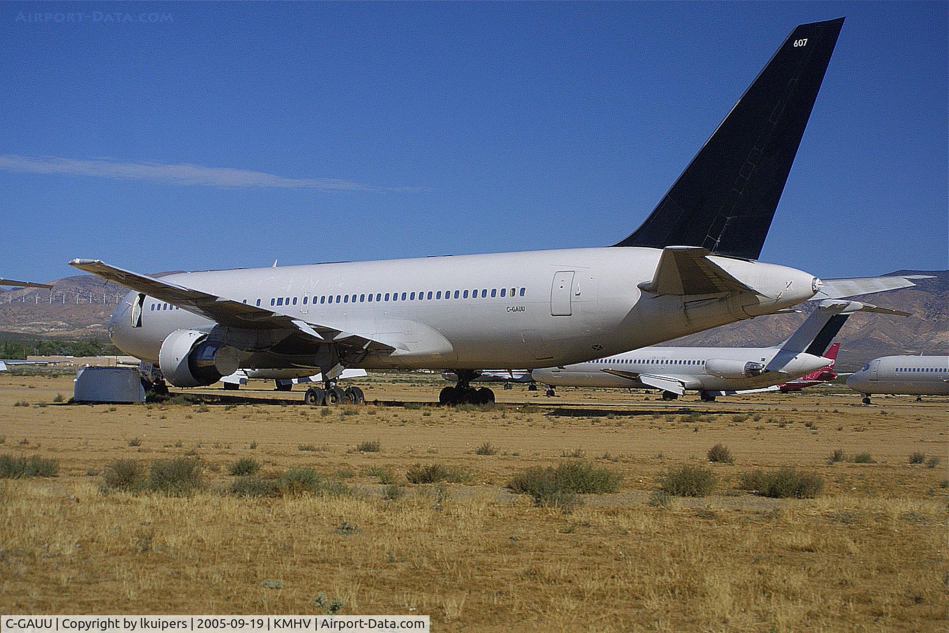 C-GAUU, 1984 Boeing 767-233 C/N 22523, This ex Air Canada Boeing 767 was stored at Mojave in 2005