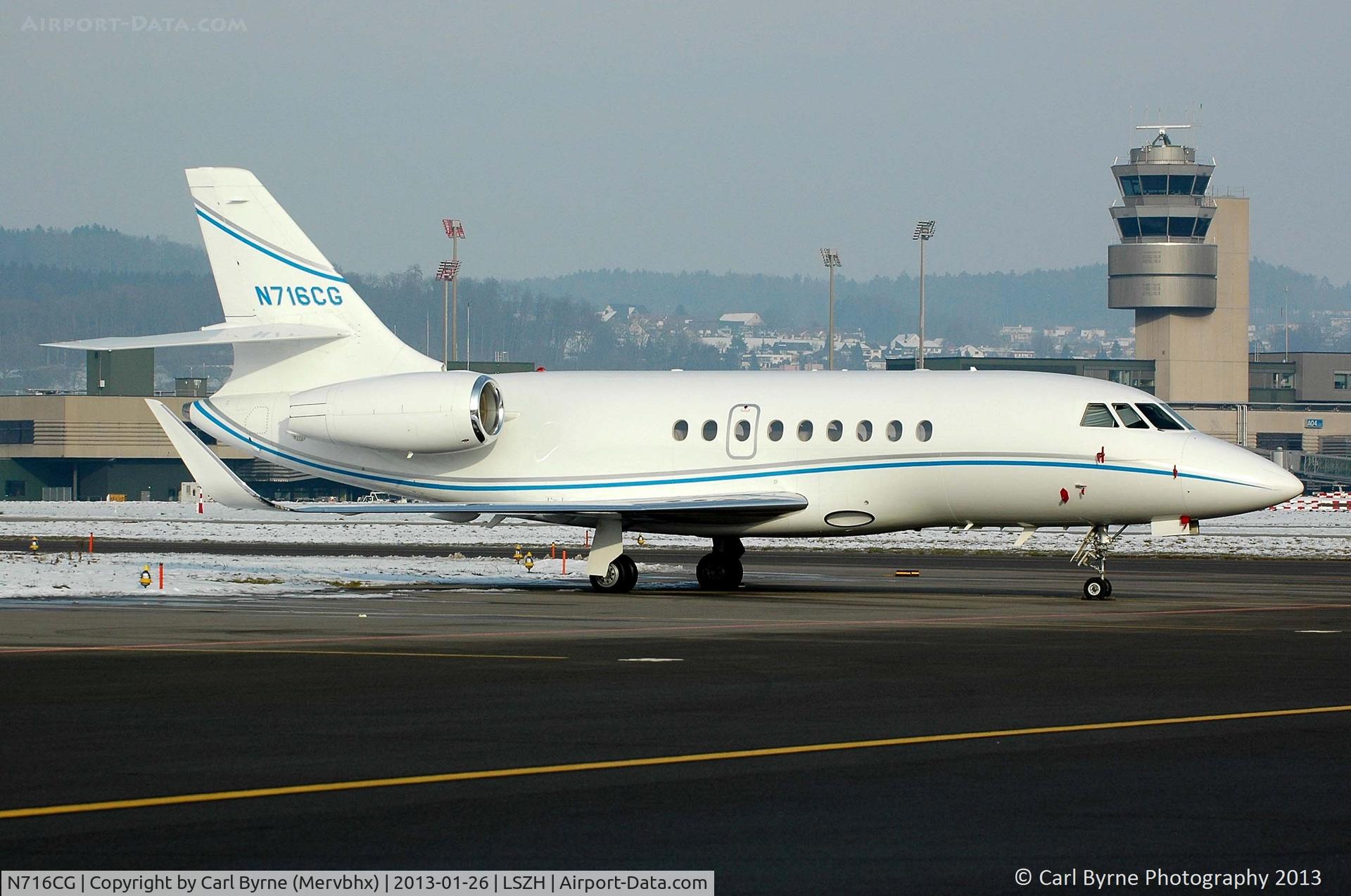 N716CG, 2008 Dassault Falcon 2000EX C/N 174, Taken on a Buch Air apron tour.