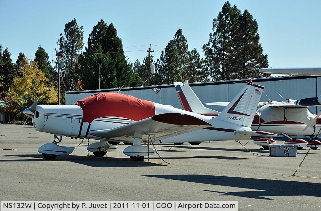 N5132W, 1961 Piper PA-28-160 Cherokee C/N 28-161, Parked at Nevada County Airport.