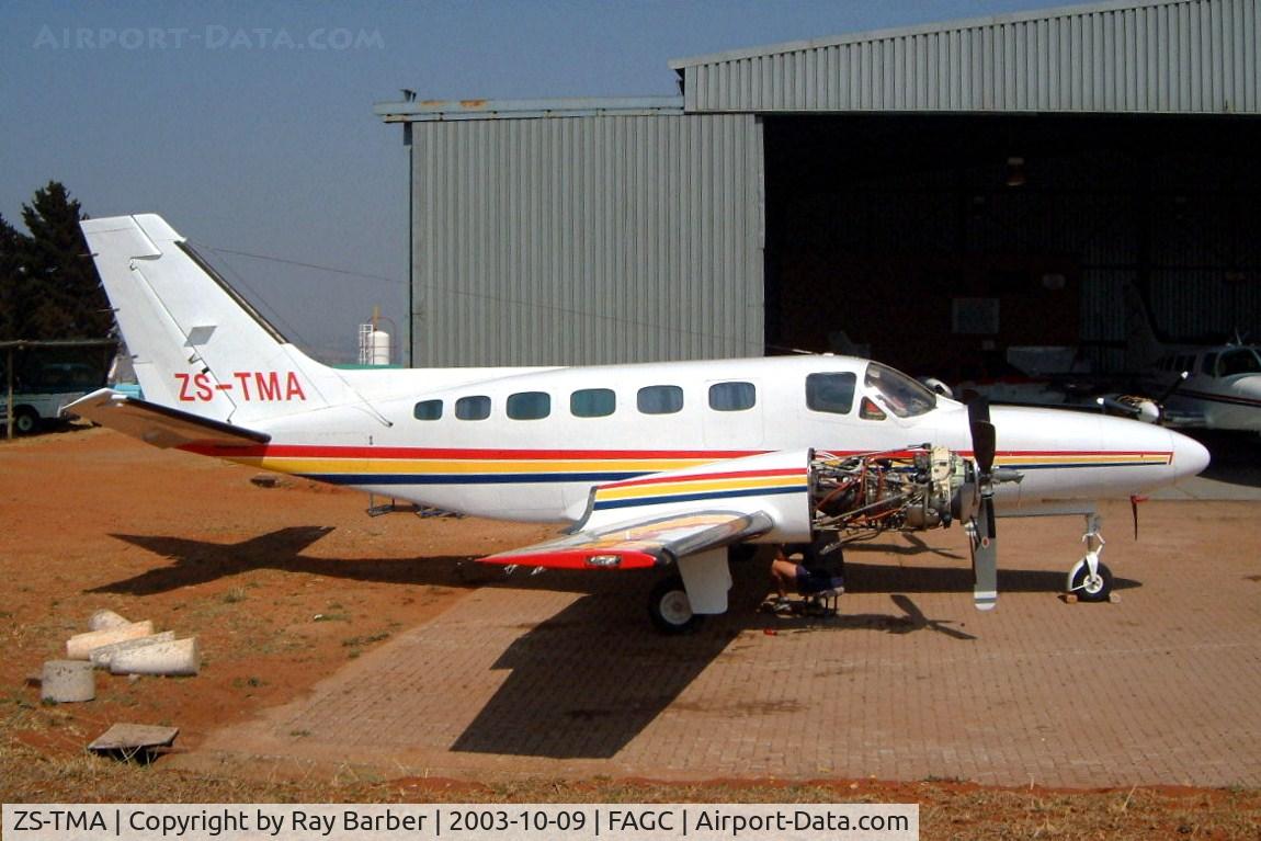 ZS-TMA, 1980 Cessna 441 Conquest II C/N 44-10159, Cessna 441 Conquest II [441-0159] (JVS Air) Grand Central~ZS 09/10/2003