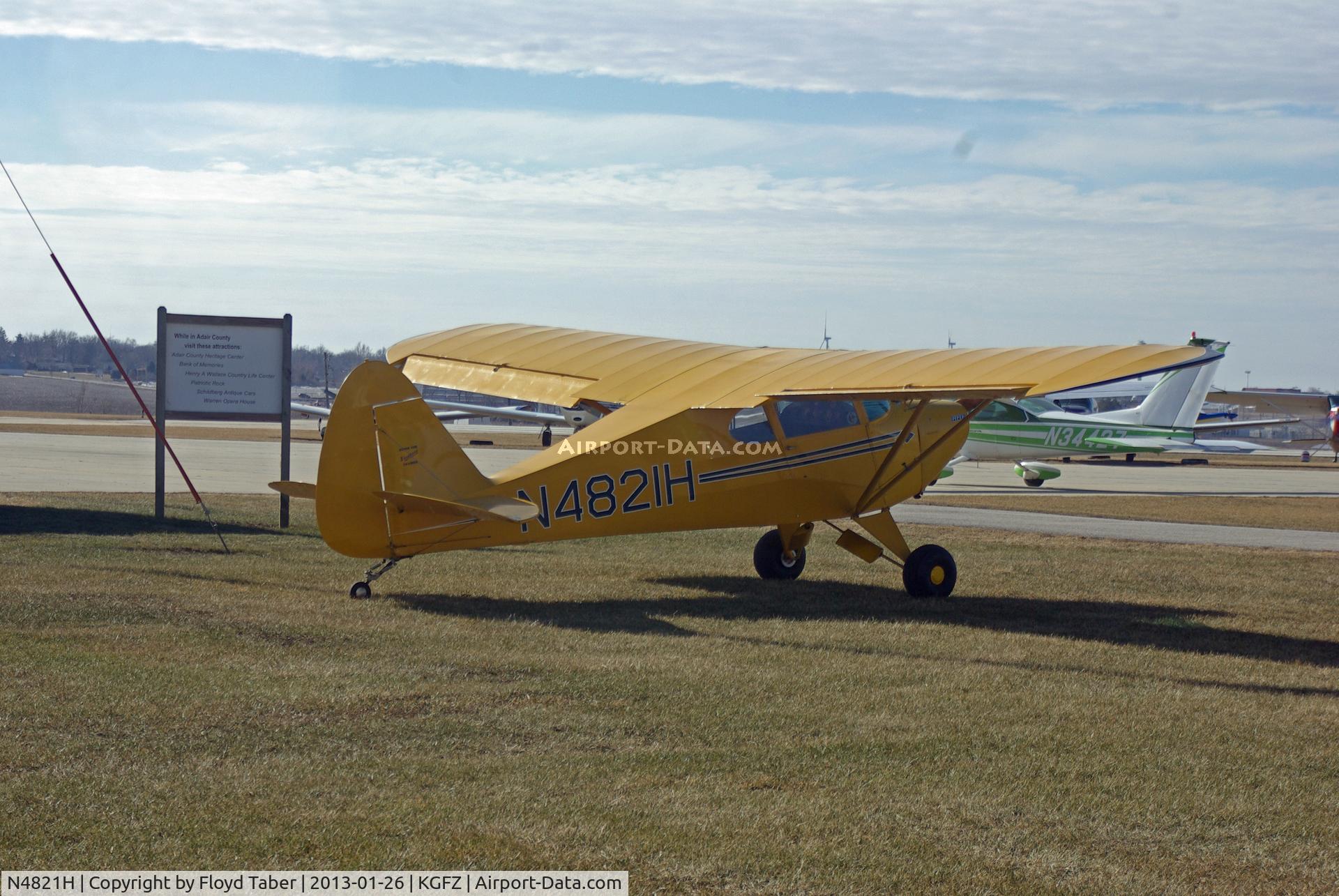 N4821H, 1948 Piper PA-17 Vagabond C/N 17-119, Chili Fly In