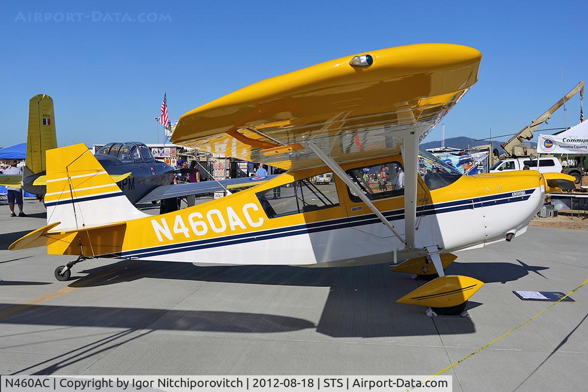 N460AC, 2000 American Champion 7GCAA Citabria C/N 440-2000, Santa Rosa 2012 Air Show