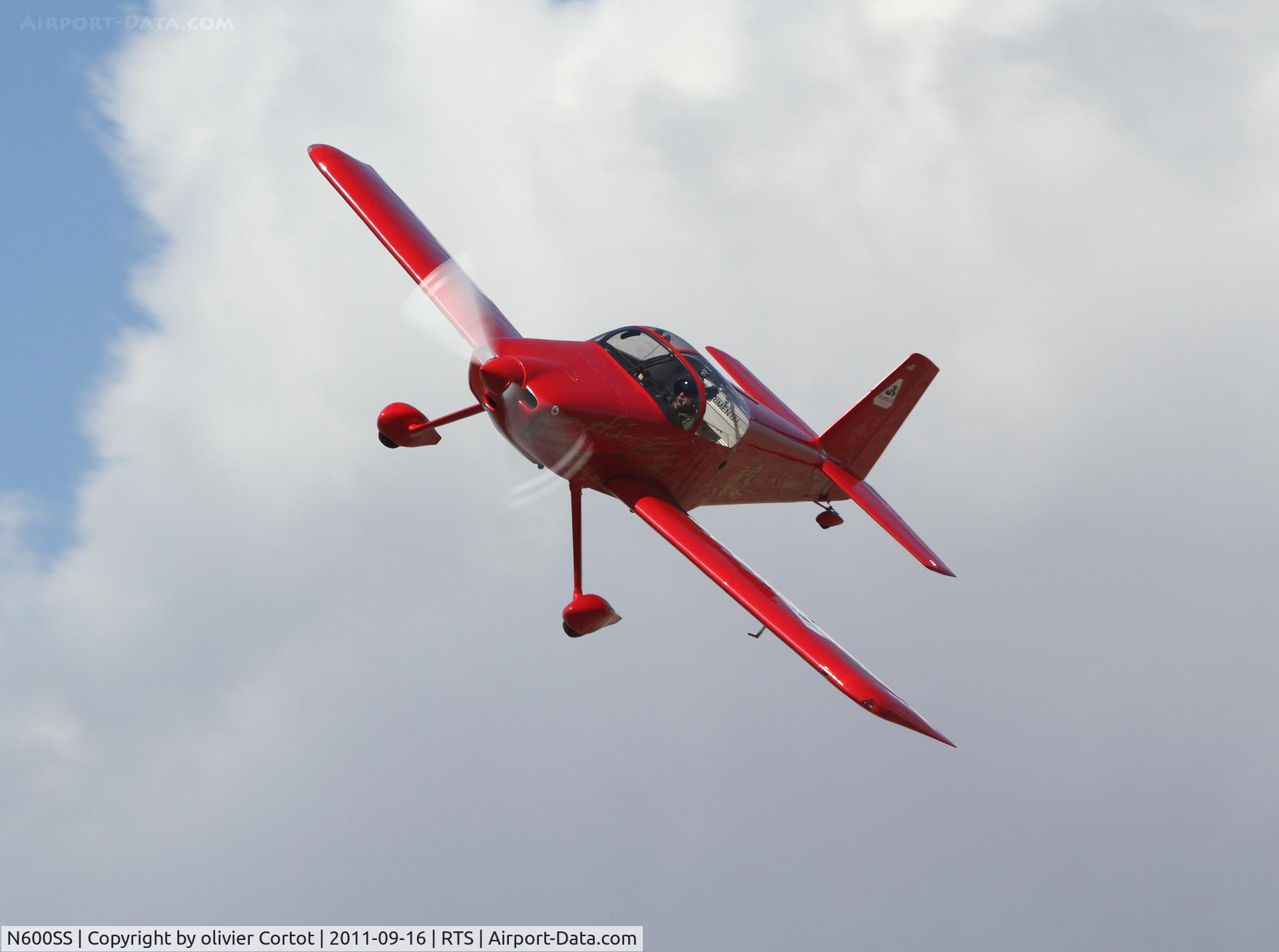 N600SS, Vans RV-6 C/N 24853, Reno racer