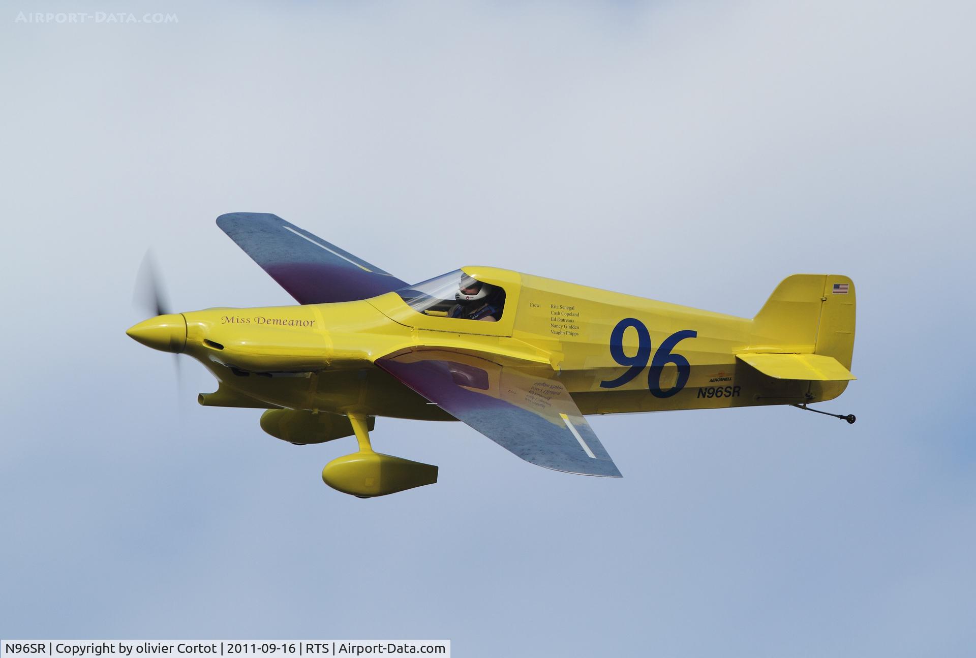 N96SR, 1998 Cassutt Racer C/N 3-M-1, profil view