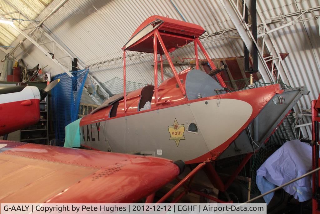 G-AALY, 1929 De Havilland DH.60G Gipsy Moth C/N 1175, G-AALY at Lee on Solent