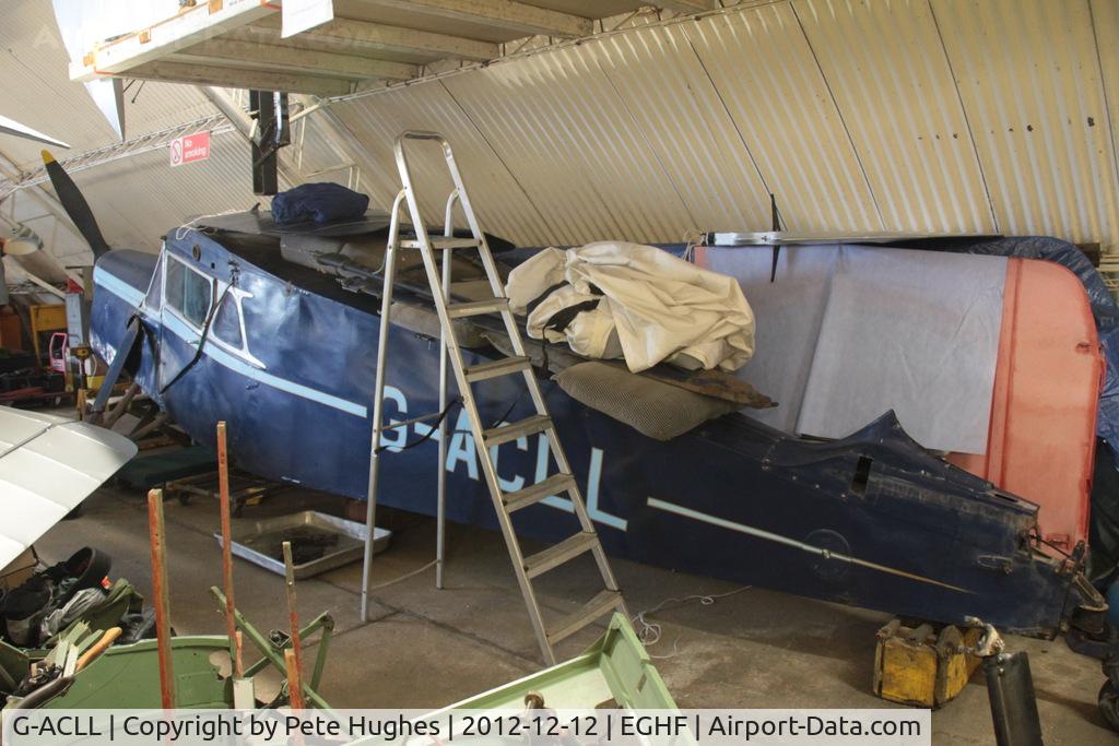 G-ACLL, 1934 De Havilland DH.85 Leopard Moth C/N 7028, G-ACLL at Lee on Solent