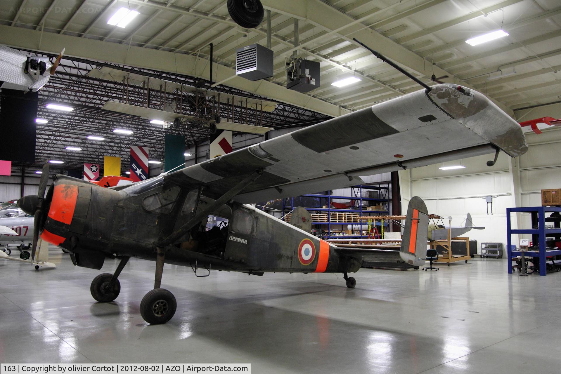 163, Max Holste MH-1521M Broussard C/N 163, Air Zoo collection