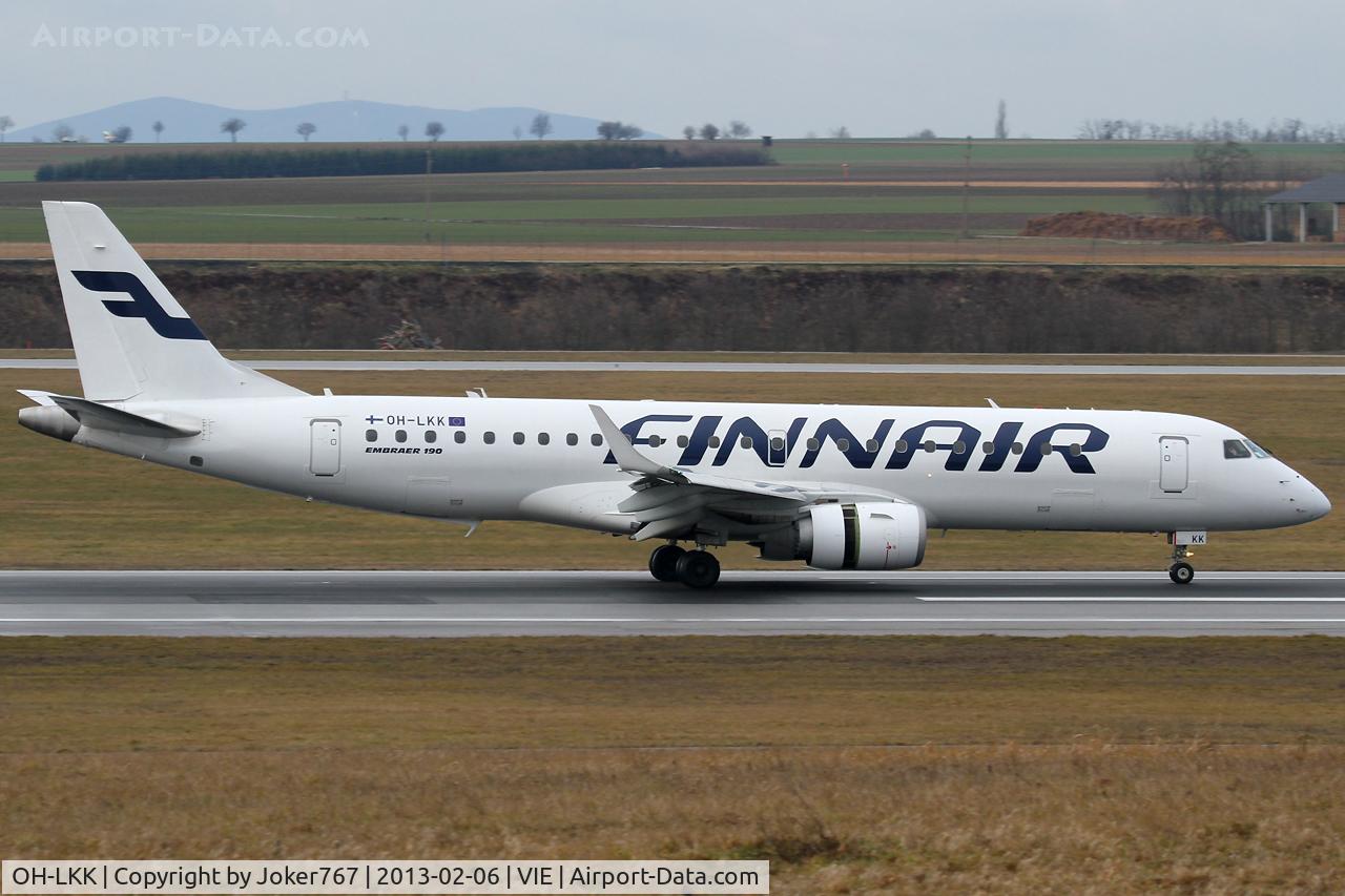 OH-LKK, 2007 Embraer 190LR (ERJ-190-100LR) C/N 19000127, Finnair