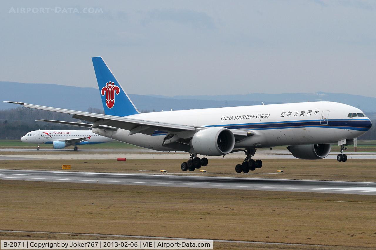 B-2071, 2009 Boeing 777-F1B C/N 37309, China Southern Cargo