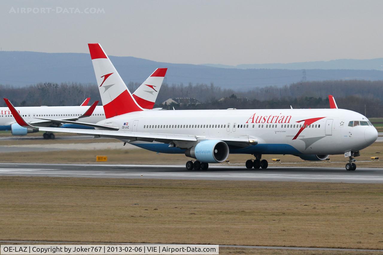 OE-LAZ, 1999 Boeing 767-3Z9 C/N 30331, Austrian Airlines