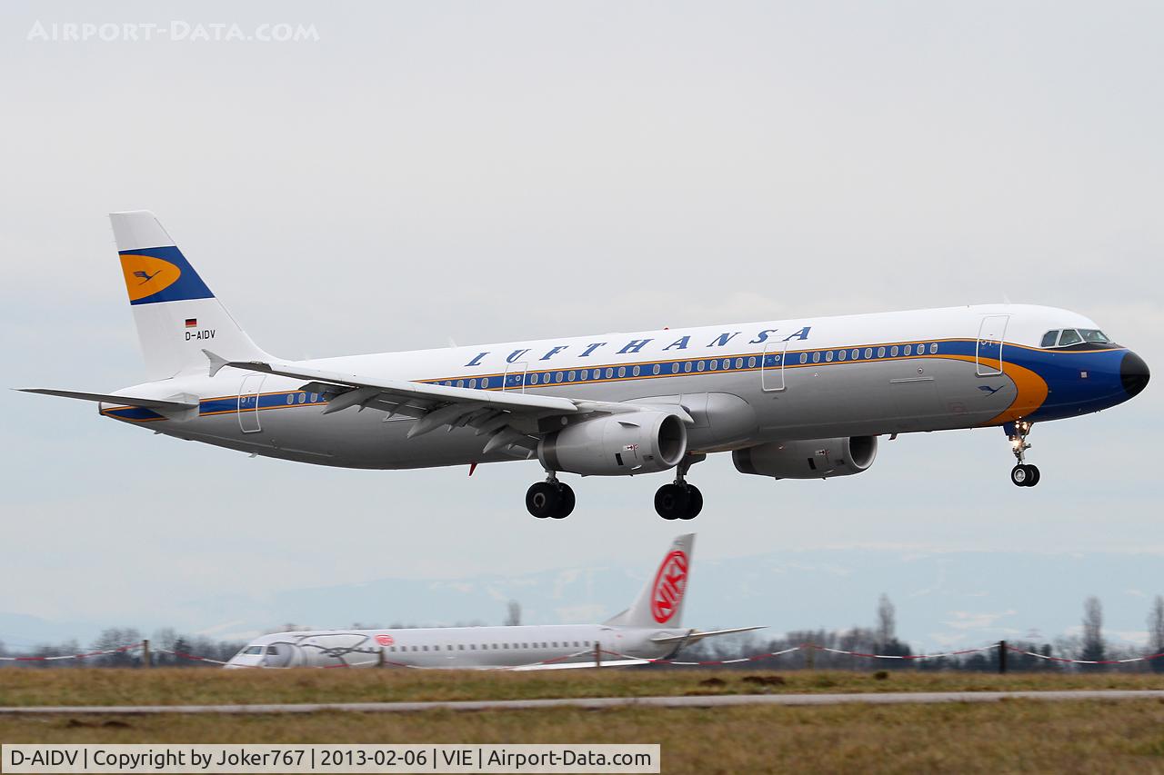 D-AIDV, 2012 Airbus A321-231 C/N 5413, Lufthansa