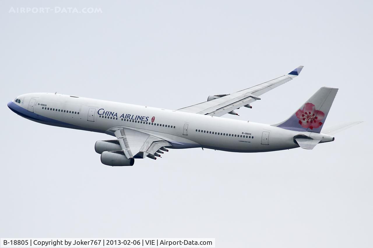 B-18805, 2001 Airbus A340-313X C/N 415, China Airlines