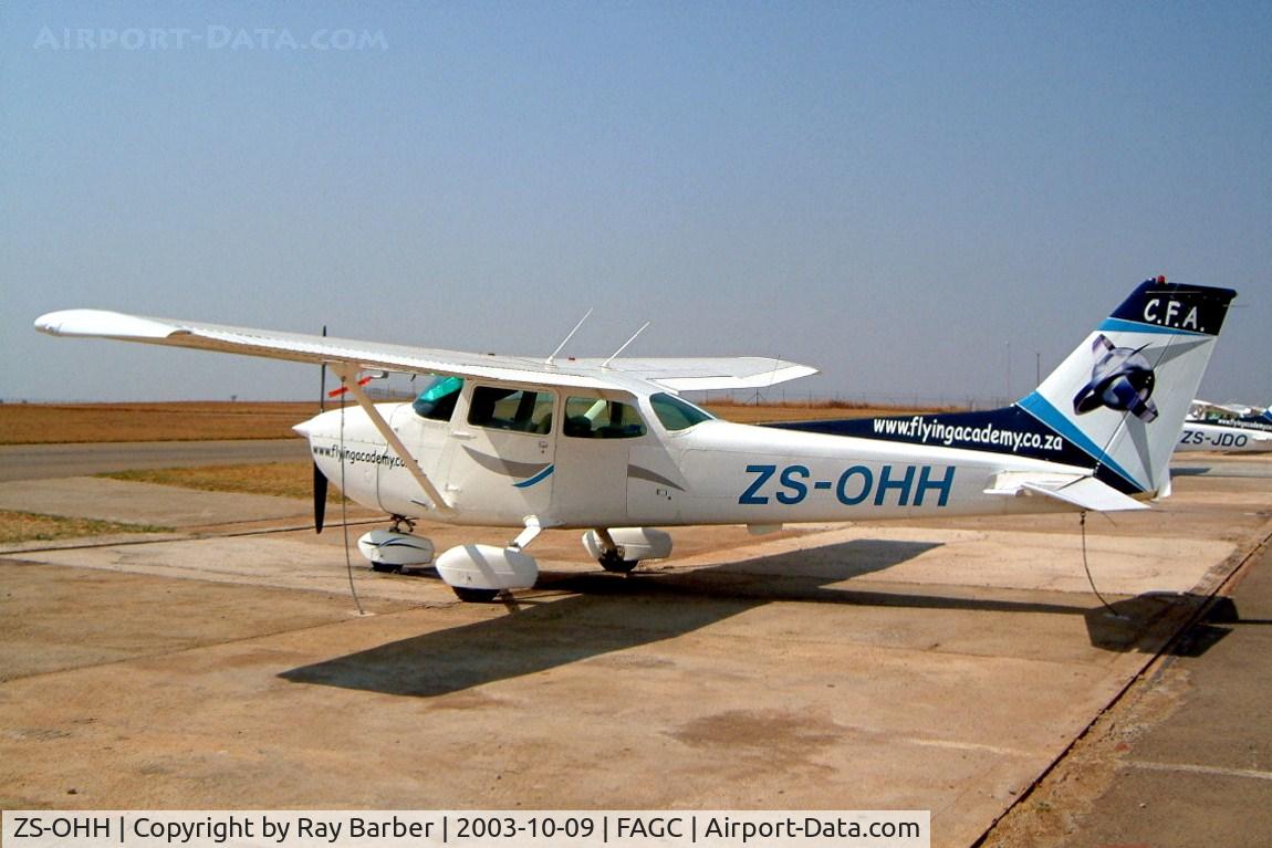ZS-OHH, Cessna 172N C/N 17270416, Cessna 172N Skyhawk [172-70416] (Central Flying Academy) Grand Central~ZS 09/10/2003