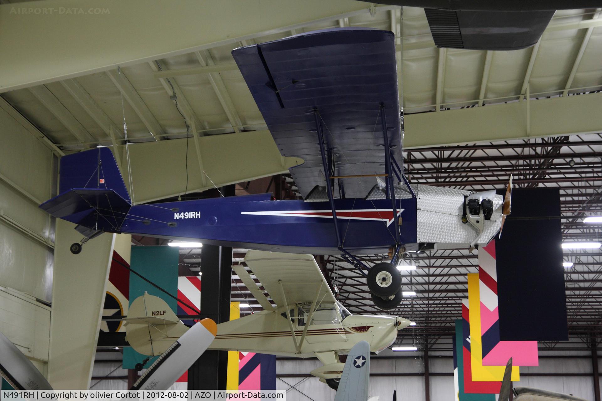 N491RH, Pietenpol Air Camper C/N 69-03, Air Zoo collection