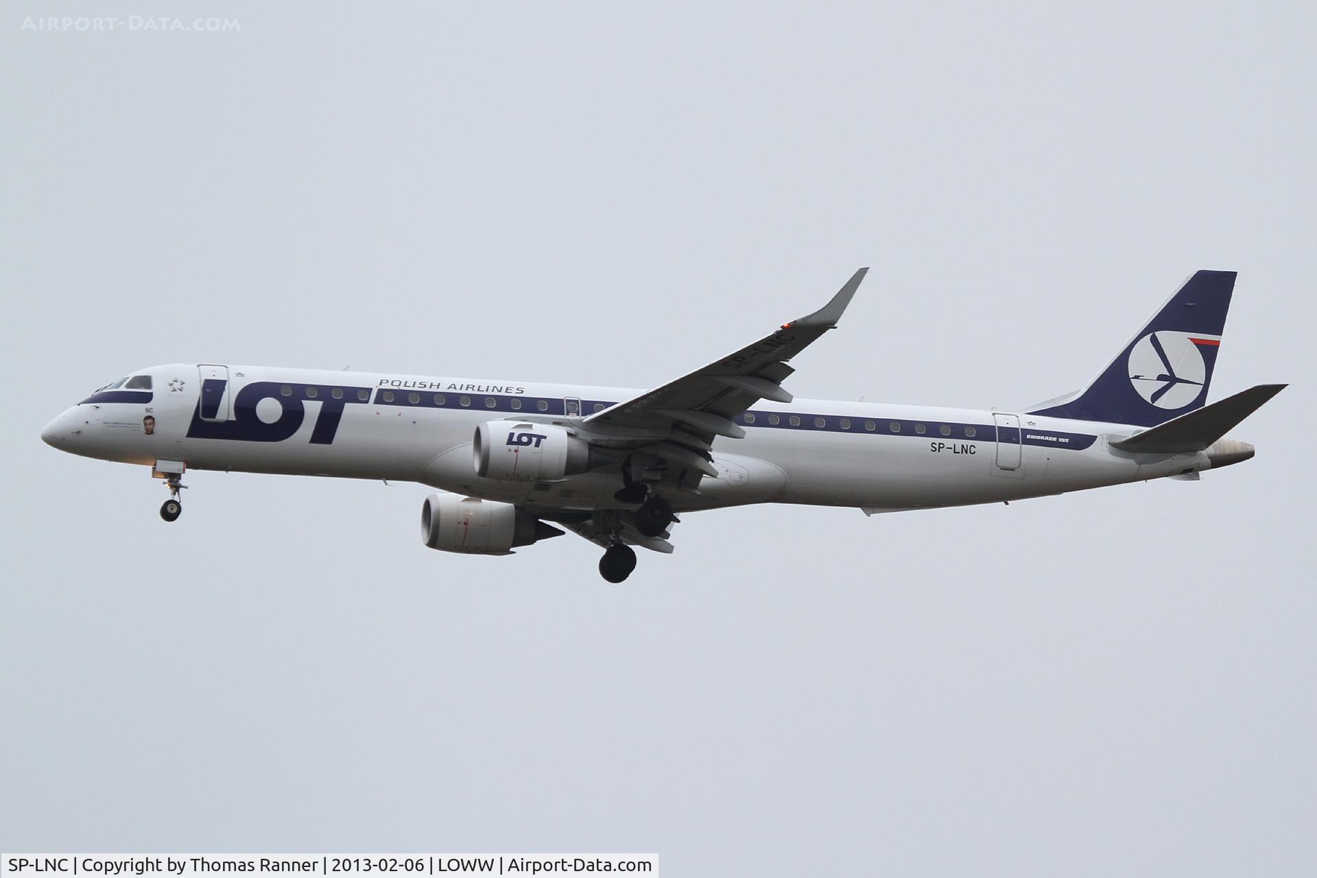 SP-LNC, 2011 Embraer 195LR (ERJ-190-200LR) C/N 19000462, LOT Embraer 195