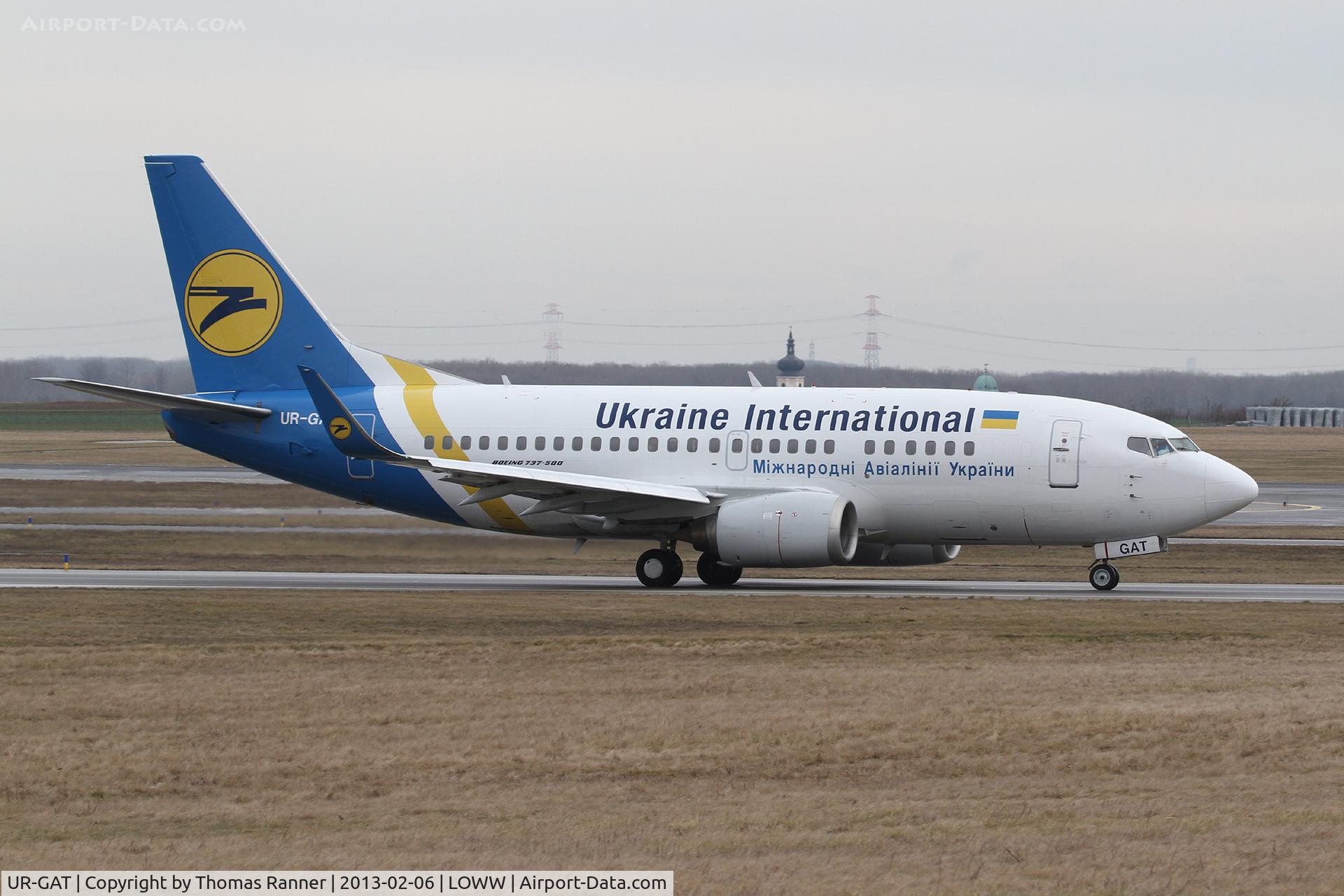 UR-GAT, 1993 Boeing 737-528 C/N 25237, Ukraine International Boeing 737