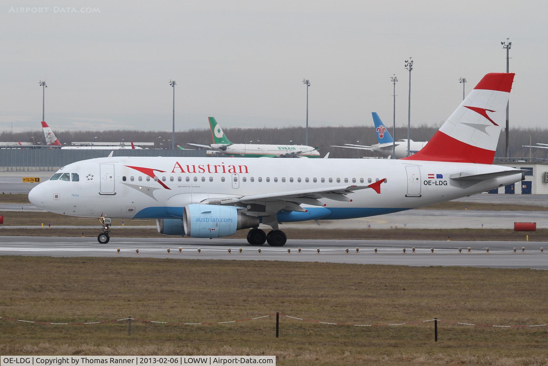 OE-LDG, 2006 Airbus A319-112 C/N 2652, Austrian Airbus A319