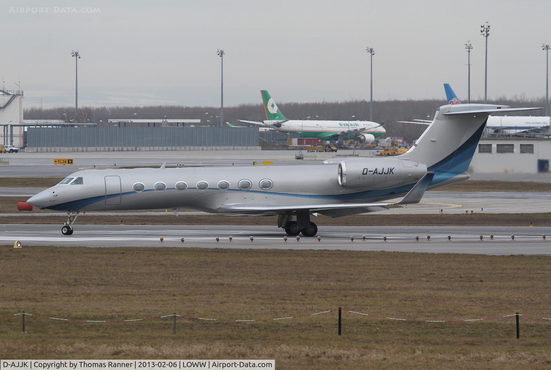 D-AJJK, 2008 Gulfstream Aerospace GV-SP (G550) C/N 5191, Windrose Air Gulfstream G550
