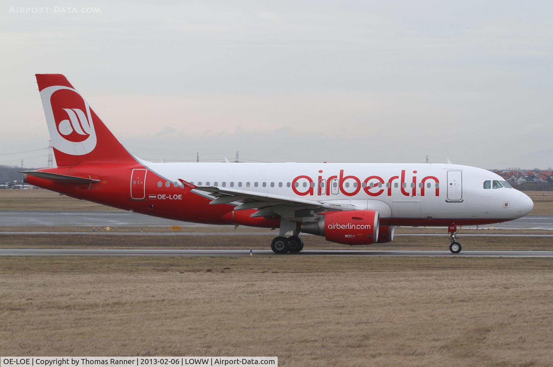 OE-LOE, 2008 Airbus A319-112 C/N 3415, Niki Airbus A319