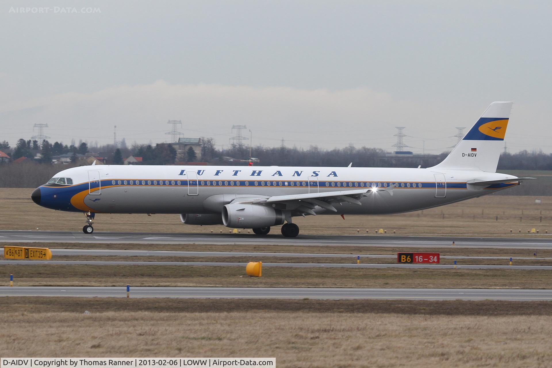 D-AIDV, 2012 Airbus A321-231 C/N 5413, Lufthansa Airbus A321