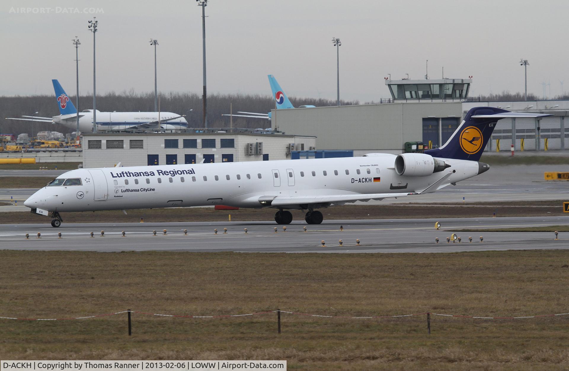 D-ACKH, 2006 Bombardier CRJ-900LR (CL-600-2D24) C/N 15085, Lufthansa City Line CRJ-900