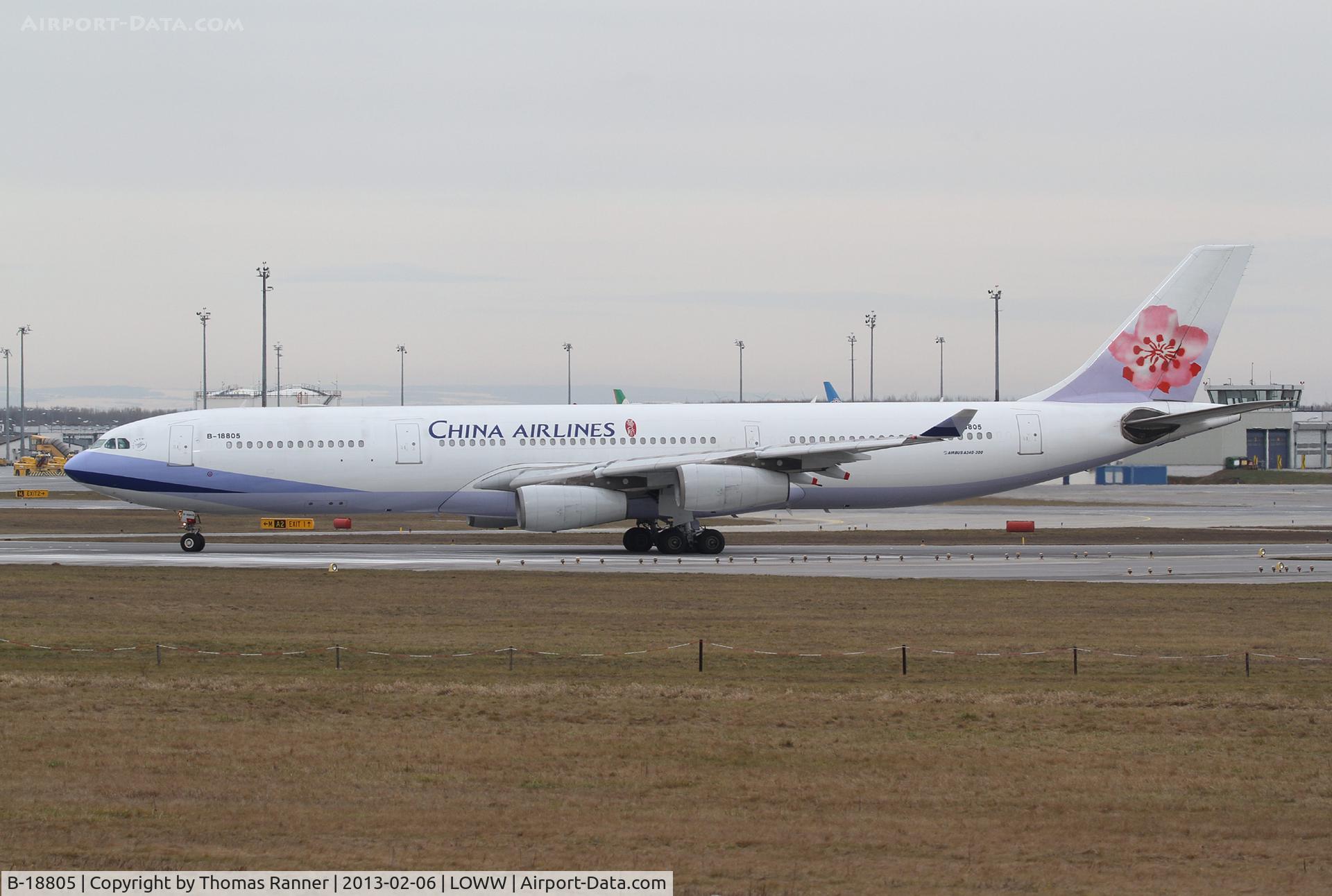 B-18805, 2001 Airbus A340-313X C/N 415, China Airlines Airbus A340