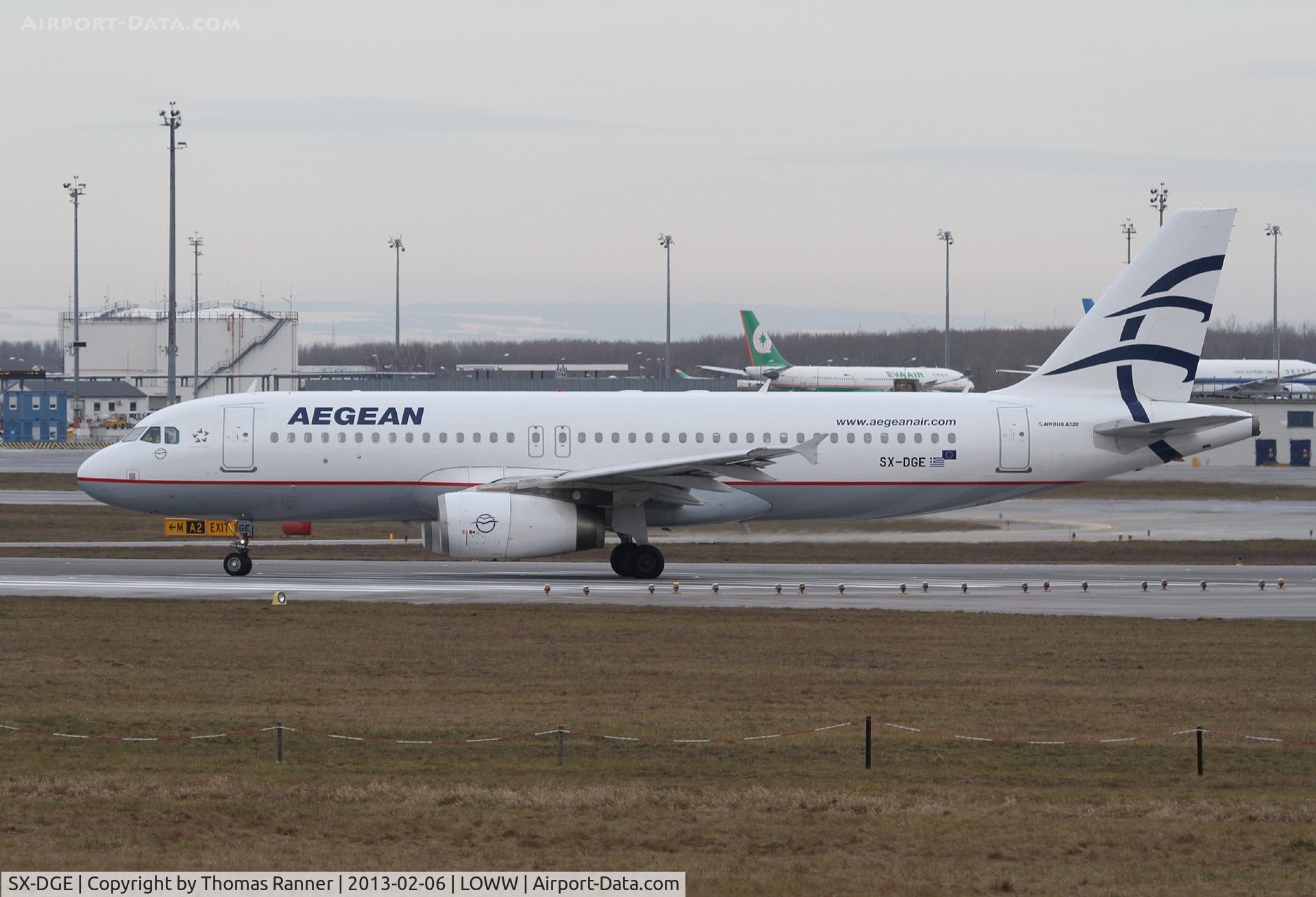 SX-DGE, 2009 Airbus A320-232 C/N 3990, Aegean Airbus A320