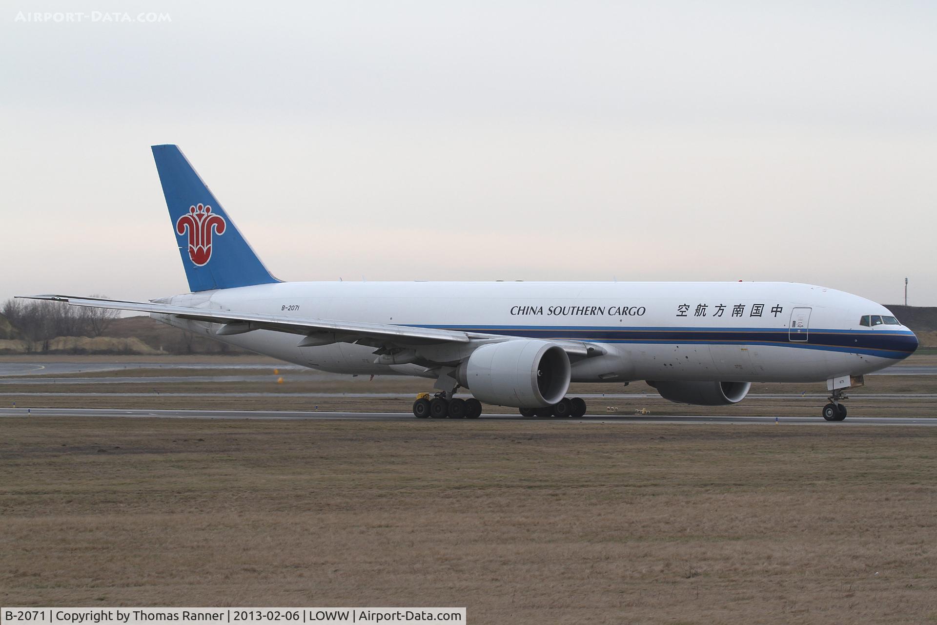 B-2071, 2009 Boeing 777-F1B C/N 37309, China Southern Boeing 777