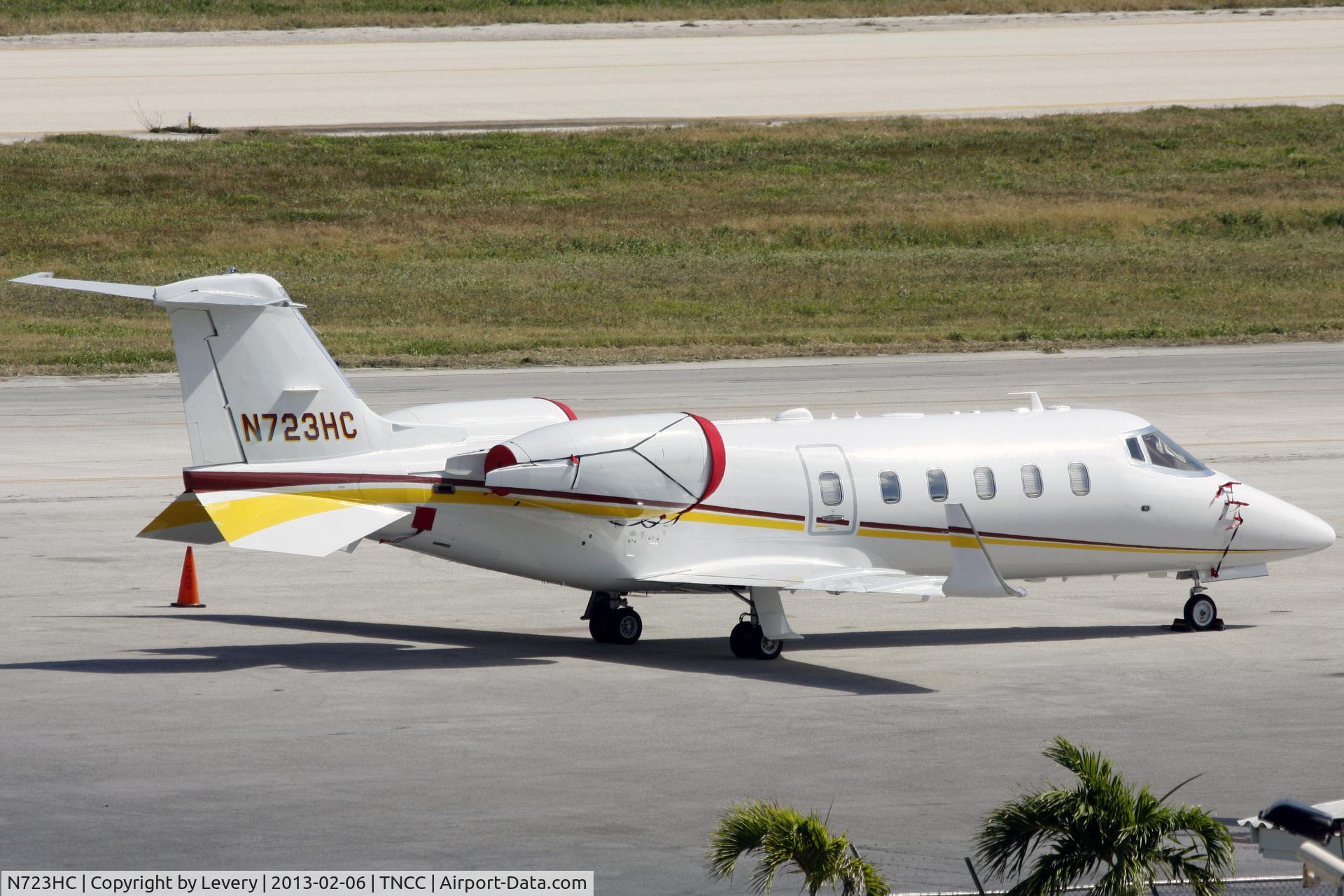 N723HC, 2012 Learjet 60 C/N 60-420, Parked at GA ramp.