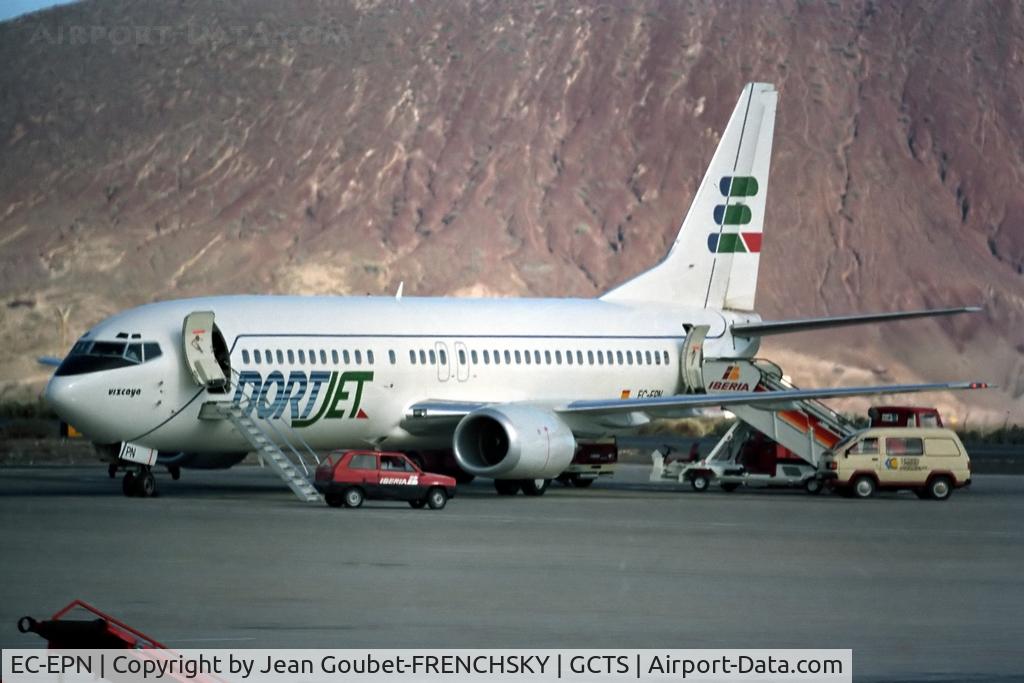EC-EPN, 1989 Boeing 737-4Y0 C/N 24345, VISCAYA