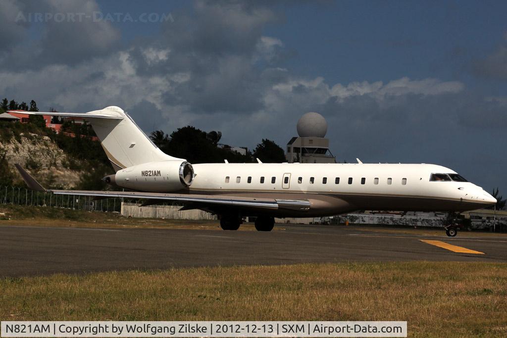N821AM, 2005 Bombardier BD-700-1A10 Global Express C/N 9183, visitor