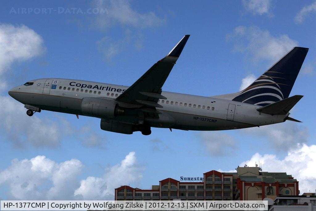 HP-1377CMP, 2002 Boeing 737-7V3 C/N 30462, visitor