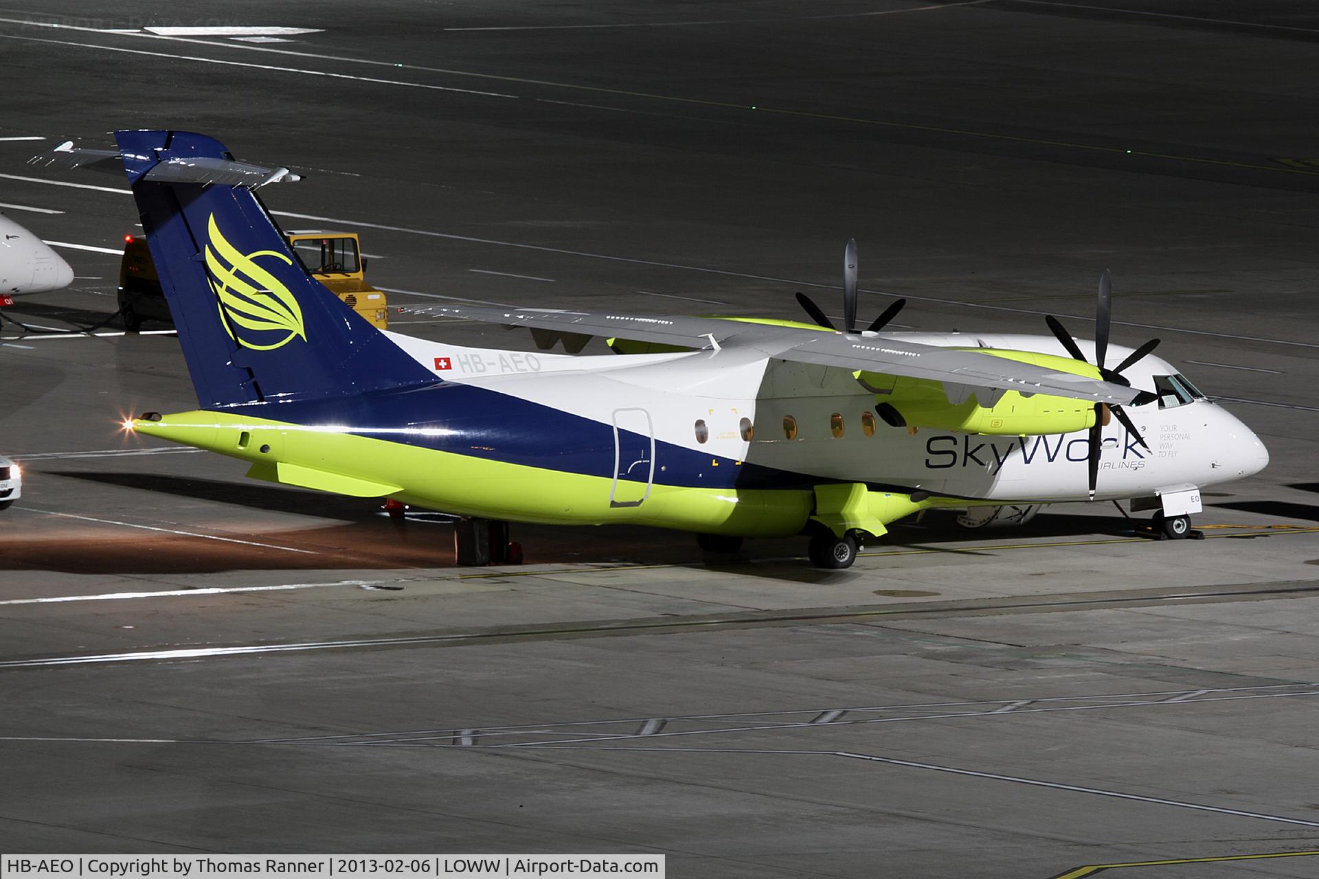 HB-AEO, 1995 Dornier 328-100 C/N 3061, Skywork Dornier 328