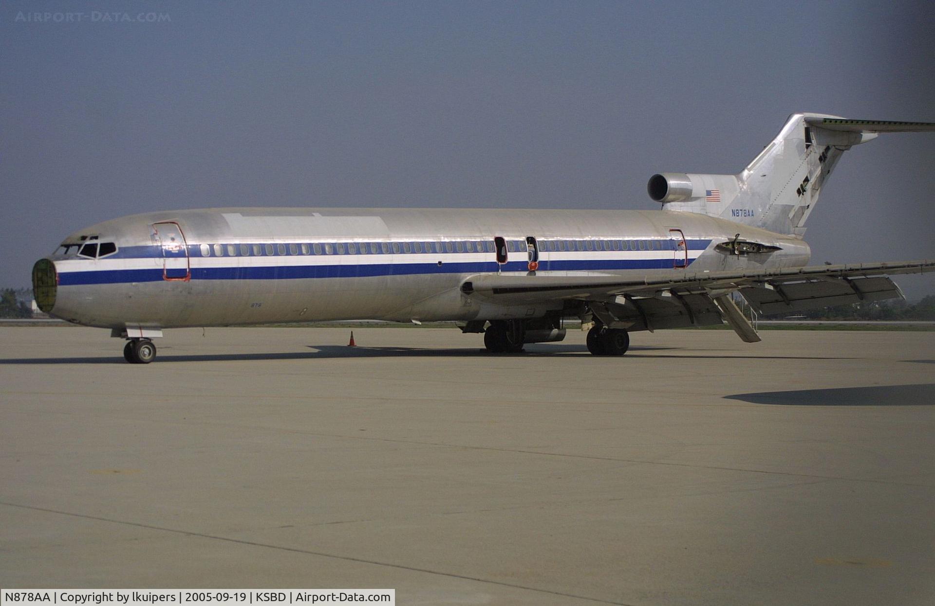 N878AA, 1978 Boeing 727-223 C/N 21390, This ex American Airlines Boeing 727 was stored at San Bernardino