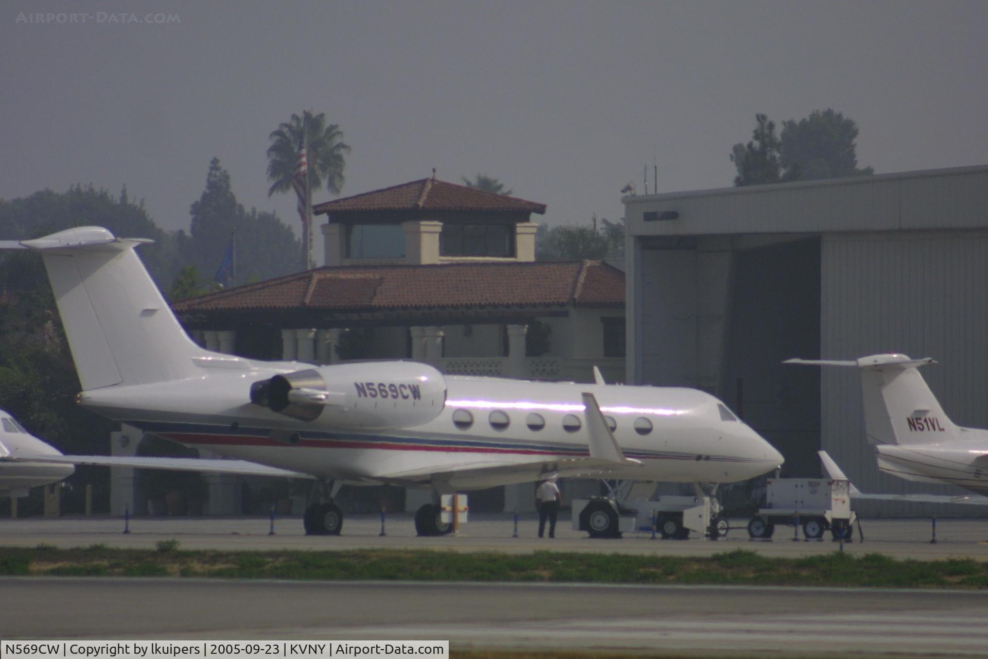 N569CW, 1990 Gulfstream Aerospace G-IV C/N 1145, At Van Nuys Airport
