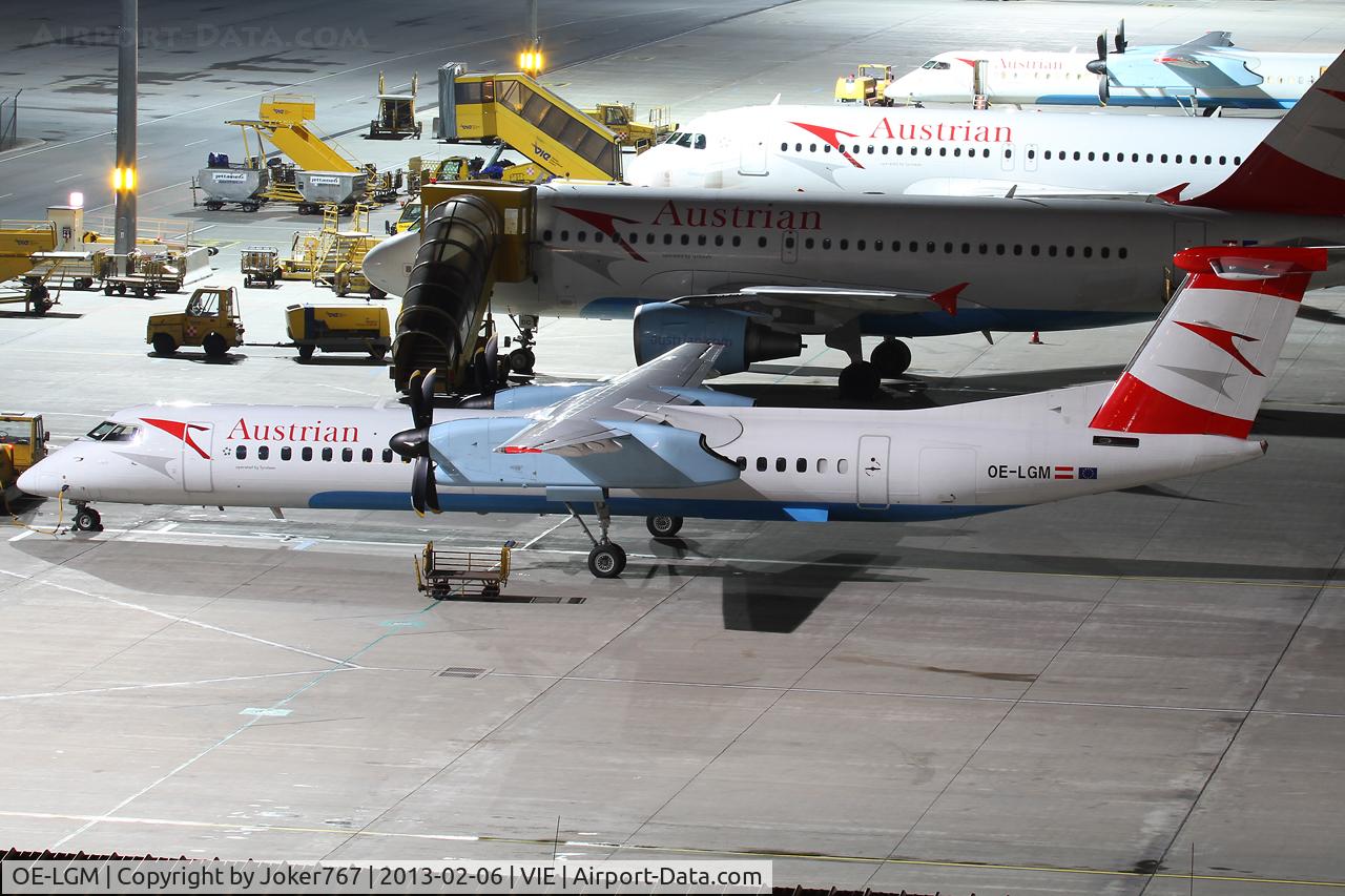 OE-LGM, 2010 De Havilland Canada DHC-8-402Q Dash 8 C/N 4319, Austrian Airlines
